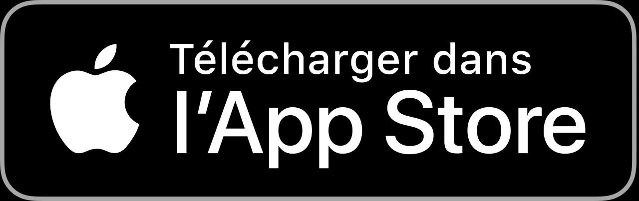 Logo de AppleStore avec fond noir